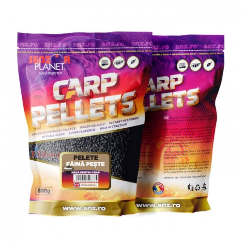 Пелети Carp Pellets Faina Peste (рибно брашно) 4 мм - 0.8 кг - Senzor Planet Пелети Carp Pellets Faina Peste (рибно брашно) 4 мм - 0.8 кг - Senzor Planet